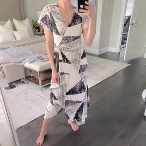 Halston Wrap Dress